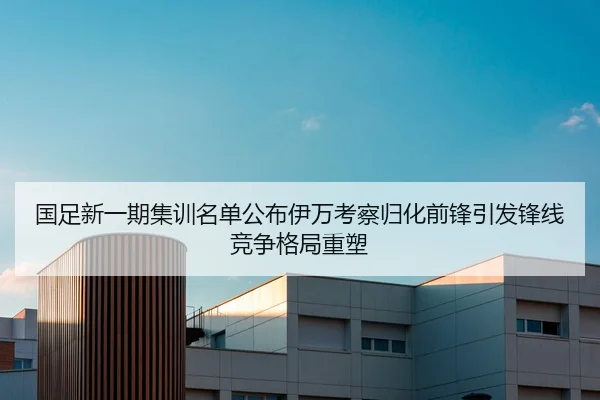 国足新一期集训名单公布伊万考察归化前锋引发锋线竞争格局重塑