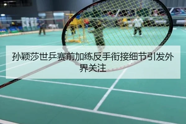 孙颖莎世乒赛前加练反手衔接细节引发外界关注